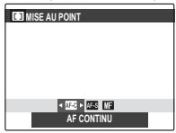 FUJIFILM FINEPIX HS30EXR - Mode de mise au point - 2