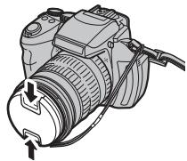 FUJIFILM FINEPIX HS30EXR - Le capuchon d'objectif - 1