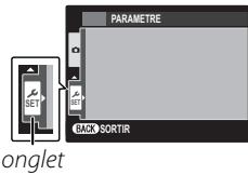 FUJIFILM FINEPIX HS30EXR - Affichez le menu de configuration. - 1