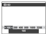 FUJIFILM FINEPIX HS30EXR - Sensibilité - 2