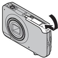 FUJIFILM FINEPIX JV100 - ■ Insertion d'une carte mémoire - 4