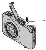 FUJIFILM FINEPIX JV100 - Retrait des cartes mémoires - 1