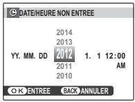 FUJIFILM FINEPIX SL260, FINEPIX SL280, FINEPIX SL300, SL310 - Régler la date et l'heure. - 1