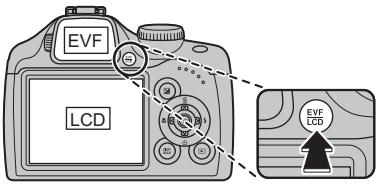 FUJIFILM FINEPIX SL260, FINEPIX SL280, FINEPIX SL300, SL310 - Le viseur électronique (EVF) - 1