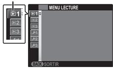 FUJIFILM PREMIUM XF1 - Affichez le menu lecture. - 2