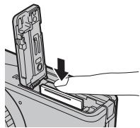 FUJIFILM PREMIUM XF1 - Retrait de la batterie et de la carte mémoire - 2