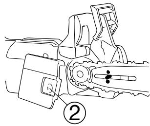 HUSQVARNA 321 EL - Soltar el botón de mando. - 6