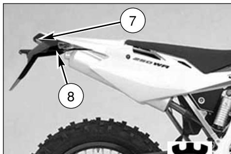 HUSQVARNA HVA WR 300 2010 - LOCALIZATION COMPONENTES ELECTRICOS - 5