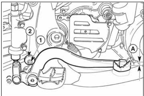 HUSQVARNA HVA WR 300 2010 - CHECKING THE FLUID LEVEL - 1