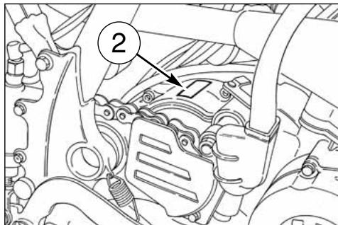 HUSQVARNA HVA WR 300 2010 - NUMERO DI IDENTIFICAZIONE DEL MOTOCICLO - 6
