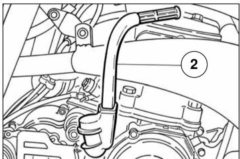 HUSQVARNA HVA WR 300 2010 - PEDAL DE ARRANQUE - 1