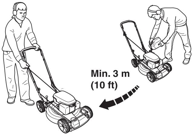 HUSQVARNA LC 48 - Tankning - 2