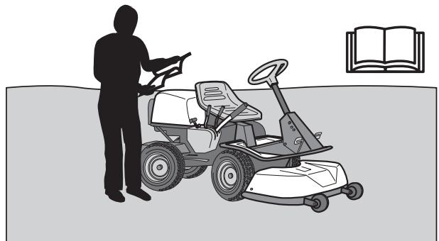HUSQVARNA RIDER 16C - Utilisation générale - 1