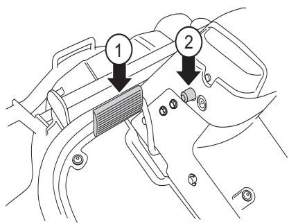 HUSQVARNA RIDER 16C - Démarrer le moteur - 4