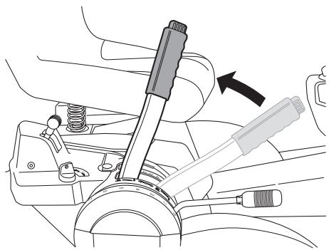 HUSQVARNA RIDER 16C - Arrêt du moteur - 1
