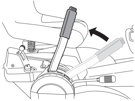 HUSQVARNA RIDER 16C - Démarrer le moteur - 3