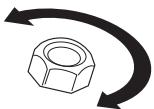 HUSQVARNA 233 RJ - Locking nut - 3