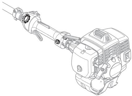 HUSQVARNA 233 RJ - Vibration damping system - 1