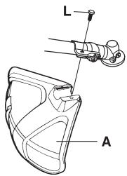 HUSQVARNA 233 RJ - Monteren van bladbeschermkap, maaiblad en maaimes - 3