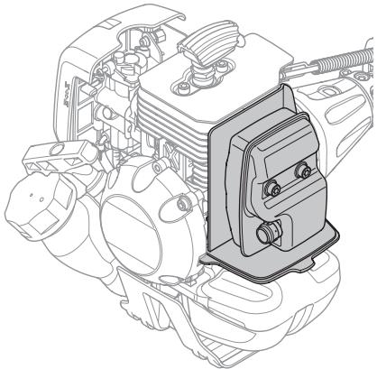 HUSQVARNA 233 RJ - Muffler - 2