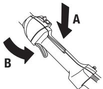 HUSQVARNA 233 RJ - Throttle lockout - 1