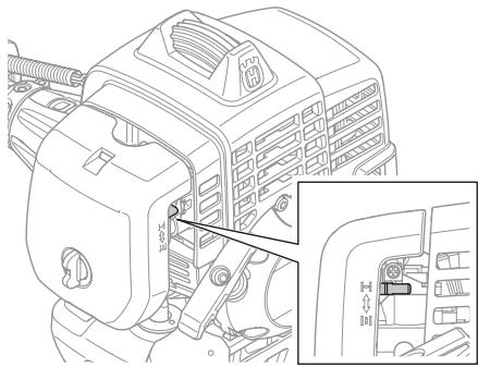 HUSQVARNA 233 RJ - Starten en stoppen - 3