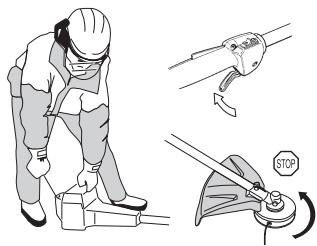 HUSQVARNA 233 RJ - Kaasuliipasimen varmistin - 5