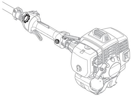 HUSQVARNA 233 RJ - Vibrationsdæmpningssystem - 1