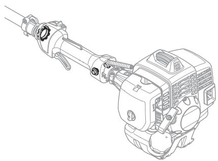 HUSQVARNA 233 RJ - Système anti-vibrations - 1