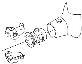 HUSQVARNA 233 RJ - Bouton d'arrêt - 2