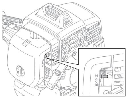 HUSQVARNA 233 RJ - Démarrage et arrêt - 3