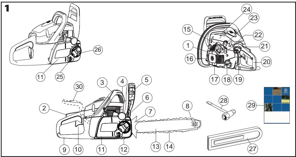 HUSQVARNA 240 E TRIO BRAKE - 1