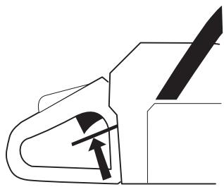HUSQVARNA 570 575 XP - Blocage de l'accélération - 2