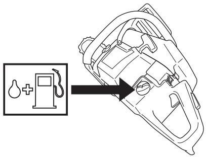 HUSQVARNA 570 575 XP - Remplissage de carburant - 3