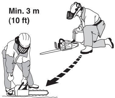 HUSQVARNA 570 575 XP - Sécurité carburant - 1