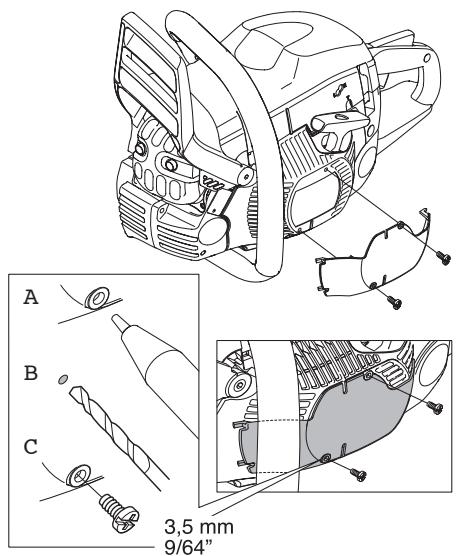 HUSQVARNA 570 575 XP - Température de -5°C ou moins: - 2