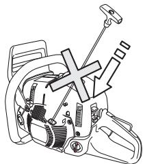 HUSQVARNA 576 XP - Demarrage - 4