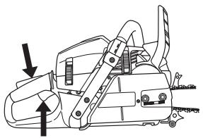 HUSQVARNA 576 XP - Demarrage - 3