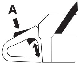 HUSQVARNA 576 XP - Gashendelvergrendeling - 1