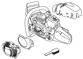 HUSQVARNA 576 XP - Système de refroidissement - 3