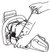 HUSQVARNA 576 XP - Starter monteren - 1