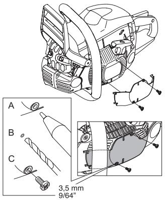 HUSQVARNA 576 XPG - Température de -5°C ou moins: - 2