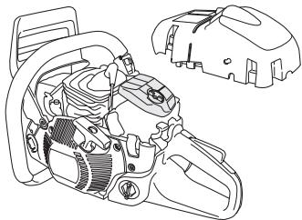 HUSQVARNA 576 XPG - Een gebroken terugspringveer vervangen - 6