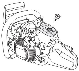 HUSQVARNA 576 XPG - Remplacement d'un ressort de rappel rompu - 7