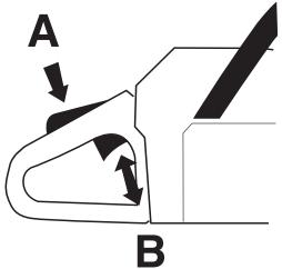 HUSQVARNA 576 XPG - Gashendelvergrendeling - 1