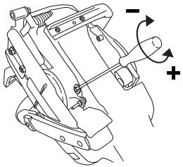 HUSQVARNA 576 XPG - Einstellen der Ölpumpe - 2