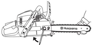 HUSQVARNA 576 XPG - AVERTISSEMENT! Utiliser des gants pour toute manipulation de la chaîne. - 6