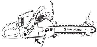 HUSQVARNA 576 XPG AUTOTUNE - Monteren van zaagblad en ketting - 8