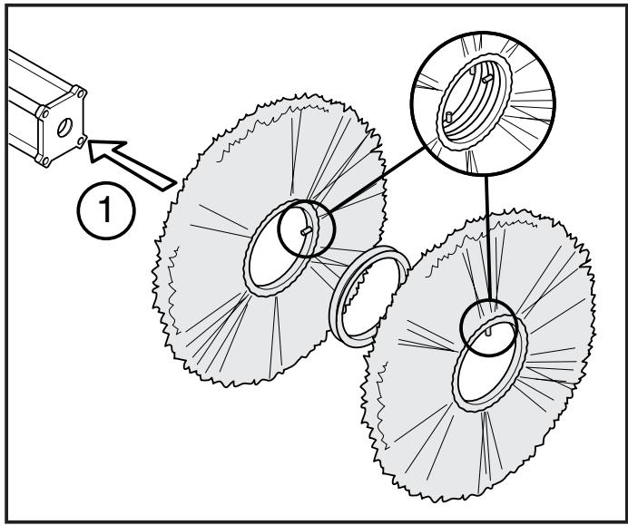 HUSQVARNA BROOM 9659973-01 - Montage: - 1