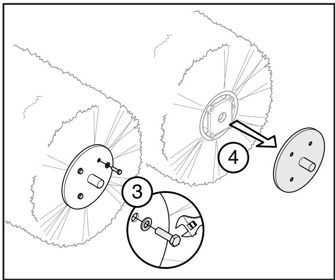 HUSQVARNA BROOM 9659973-01 - Démontage : - 2